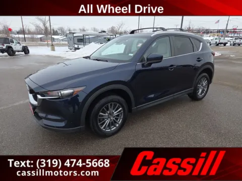 Blue 2017 Mazda CX-5 Touring for sale in Cedar Rapids, IA