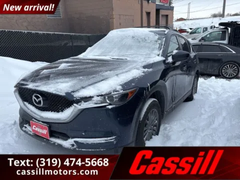 Blue 2017 Mazda CX-5 Touring for sale in Cedar Rapids, IA