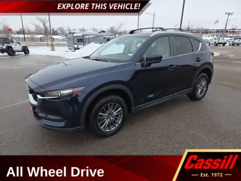 Blue 2017 Mazda CX-5 Touring for sale in Cedar Rapids, IA