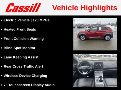 More photos of 2020 Hyundai Kona Electric Limited at Cassill Motors, IA
