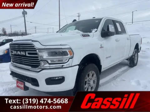 White 2023 Ram 2500 Laramie for sale in Cedar Rapids, IA