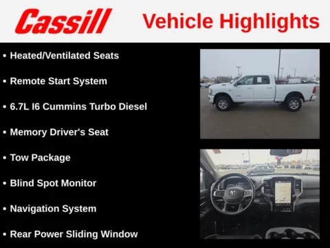 More photos of 2023 Ram 2500 Laramie at Cassill Motors, IA