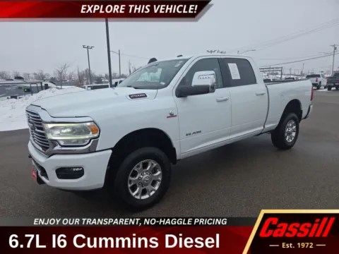White 2023 Ram 2500 Laramie for sale in Cedar Rapids, IA