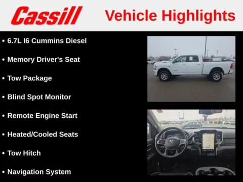 More photos of 2023 Ram 2500 Laramie at Cassill Motors, IA