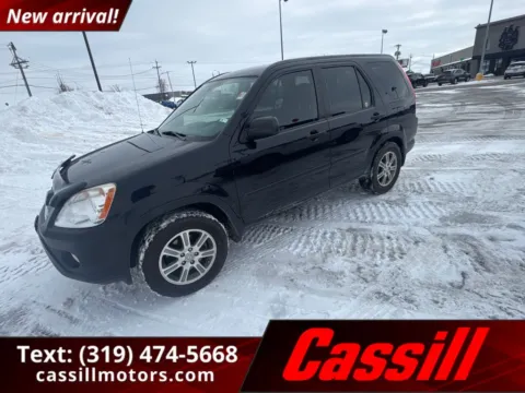 Black 2006 Honda CR-V LX for sale in Cedar Rapids, IA