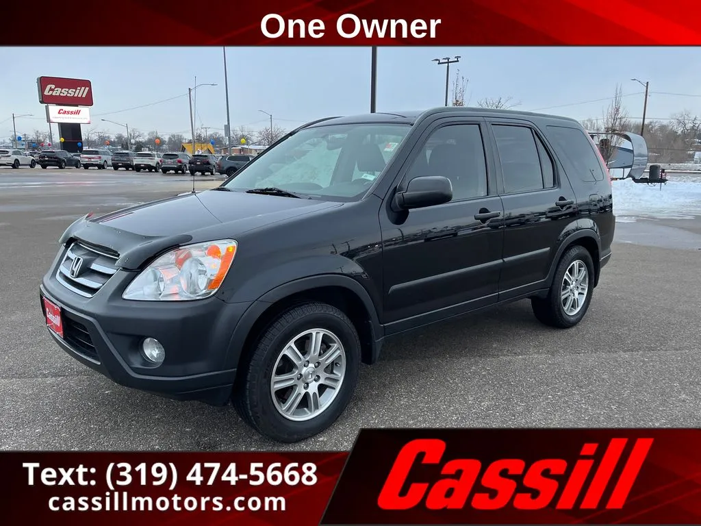 Black 2006 Honda CR-V LX for sale in Cedar Rapids, IA