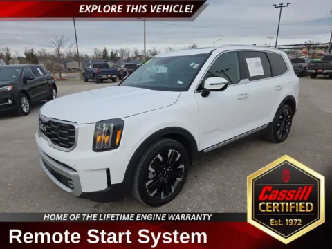 White 2024 Kia Telluride SX for sale in Cedar Rapids, IA