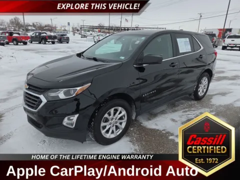 Black 2019 Chevrolet Equinox LT for sale in Cedar Rapids, IA