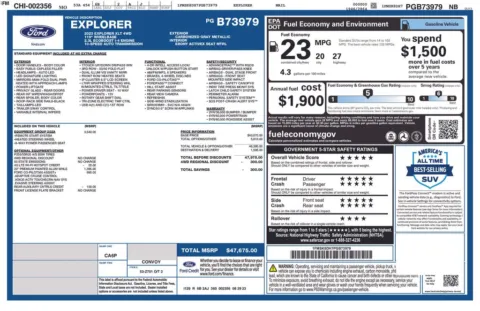 Photos of 2023 Ford Explorer XLT for sale in Cedar Rapids, IA at Cassill Motors