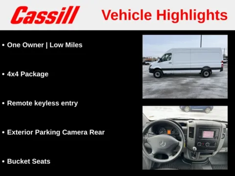 More photos of 2018 Mercedes-Benz Sprinter 2500 Cargo 170 WB at Cassill Motors, IA