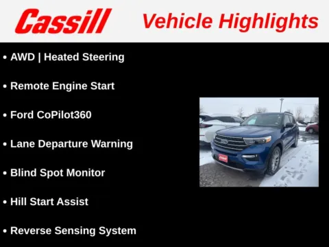 Another view of 2020 Ford Explorer XLT for sale in Cedar Rapids, IA at Cassill Motors