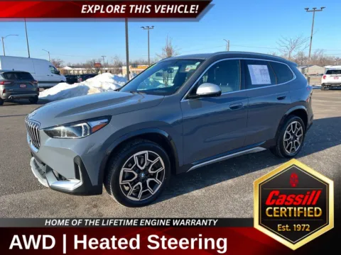 Gray 2023 BMW X1 xDrive28i for sale in Cedar Rapids, IA