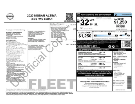 Photos of 2020 Nissan Altima 2.5 S for sale in Cedar Rapids, IA at Cassill Motors