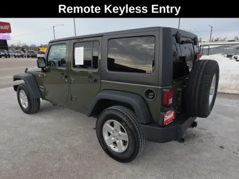 Another view of 2016 Jeep Wrangler Unlimited Sport for sale in Cedar Rapids, IA at Cassill Motors