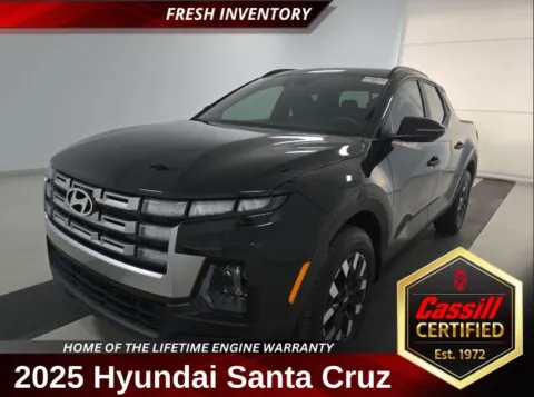 Black 2025 Hyundai Santa Cruz SEL for sale in Cedar Rapids, IA