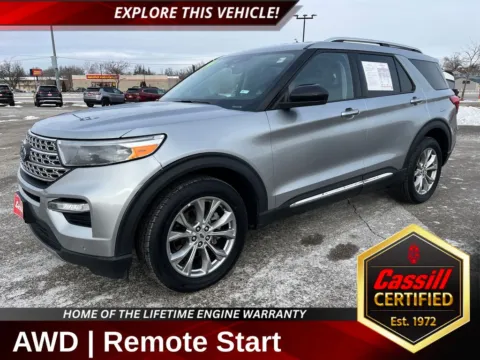 Silver 2024 Ford Explorer Limited for sale in Cedar Rapids, IA