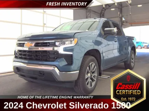 Blue 2024 Chevrolet Silverado 1500 LT for sale in Cedar Rapids, IA