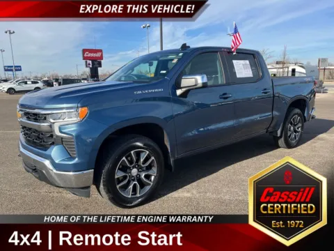 Blue 2024 Chevrolet Silverado 1500 LT for sale in Cedar Rapids, IA