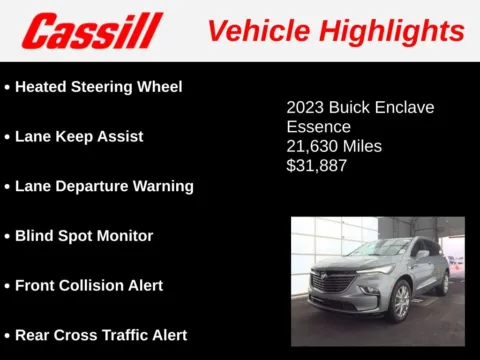 Another view of 2023 Buick Enclave Essence for sale in Cedar Rapids, IA at Cassill Motors