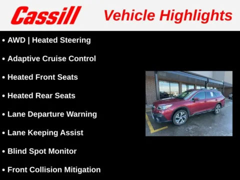 More photos of 2021 Subaru Outback Limited at Cassill Motors, IA