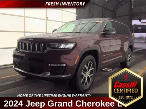 Red 2024 Jeep Grand Cherokee L Limited for sale in Cedar Rapids, IA