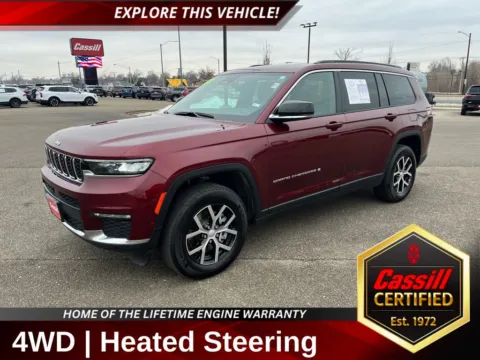 Red 2024 Jeep Grand Cherokee L Limited for sale in Cedar Rapids, IA