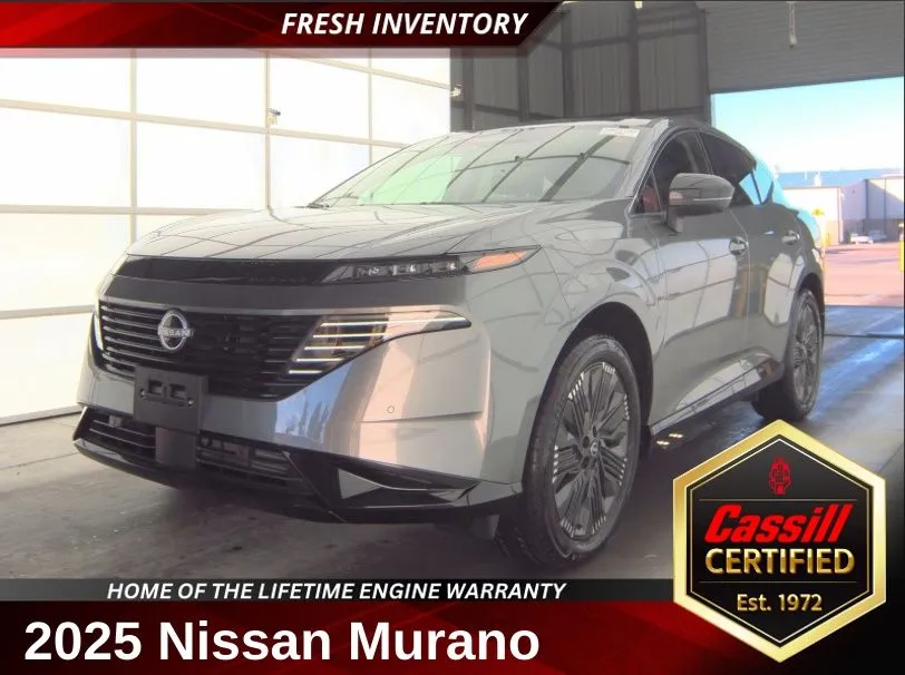 Gray 2025 Nissan Murano Platinum for sale in Cedar Rapids, IA