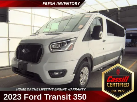 White 2023 Ford Transit-350 XLT for sale in Cedar Rapids, IA