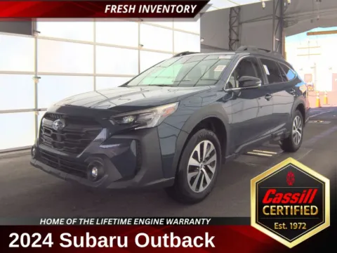 Blue 2024 Subaru Outback Premium for sale in Cedar Rapids, IA