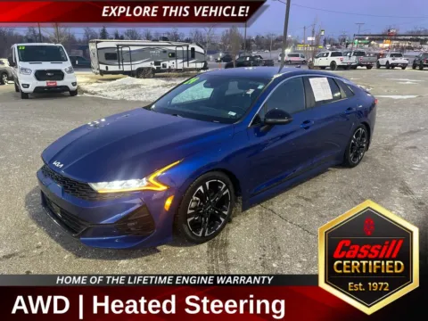 Blue 2024 Kia K5 GT-Line for sale in Cedar Rapids, IA