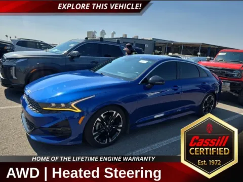 Blue 2024 Kia K5 GT-Line for sale in Cedar Rapids, IA