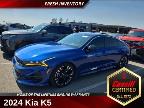 Blue 2024 Kia K5 GT-Line for sale in Cedar Rapids, IA