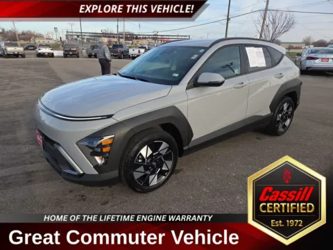 Gray 2024 Hyundai Kona SEL for sale in Cedar Rapids, IA