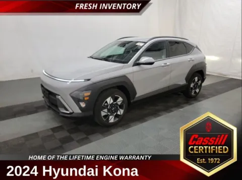 Gray 2024 Hyundai Kona SEL for sale in Cedar Rapids, IA
