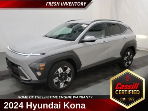 Gray 2024 Hyundai Kona SEL for sale in Cedar Rapids, IA