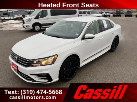 White 2017 Volkswagen Passat 1.8T R-Line for sale in Cedar Rapids, IA