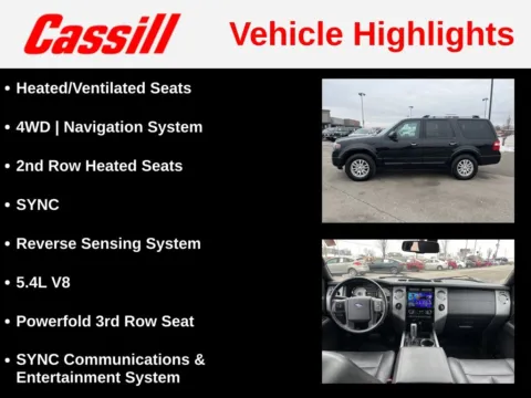 More photos of 2014 Ford Expedition Limited at Cassill Motors, IA