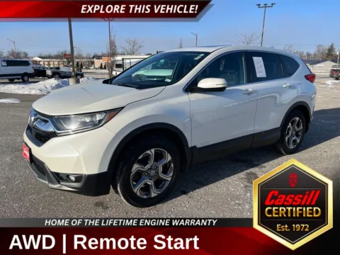 White 2018 Honda CR-V EX for sale in Cedar Rapids, IA