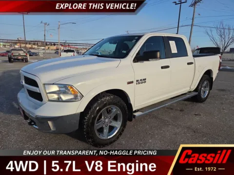 White 2014 Ram 1500 Outdoorsman for sale in Cedar Rapids, IA