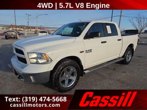 White 2014 Ram 1500 Outdoorsman for sale in Cedar Rapids, IA