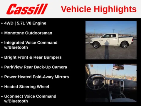 More photos of 2014 Ram 1500 Outdoorsman at Cassill Motors, IA