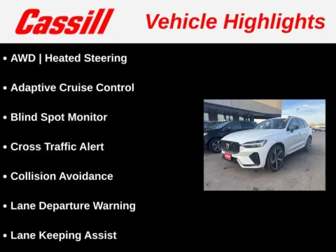 Another view of 2022 Volvo XC60 B6 R-Design for sale in Cedar Rapids, IA at Cassill Motors