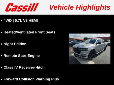 Another view of 2022 Ram 1500 Laramie for sale in Cedar Rapids, IA at Cassill Motors