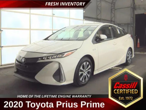 White 2020 Toyota Prius Prime LE for sale in Cedar Rapids, IA