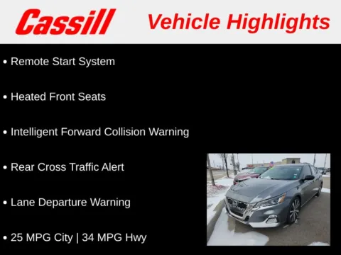 Another view of 2020 Nissan Altima 2.0 SR for sale in Cedar Rapids, IA at Cassill Motors