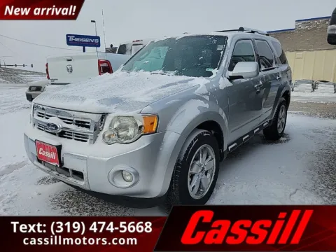 Red 2012 Ford Escape Limited for sale in Cedar Rapids, IA