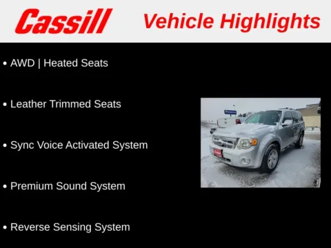 Another view of 2012 Ford Escape Limited for sale in Cedar Rapids, IA at Cassill Motors