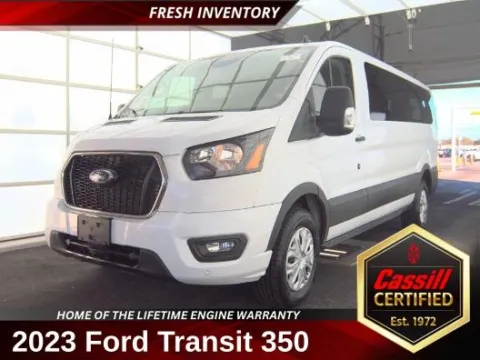 White 2023 Ford Transit-350 XLT for sale in Cedar Rapids, IA