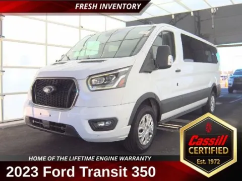 White 2023 Ford Transit-350 XLT for sale in Cedar Rapids, IA