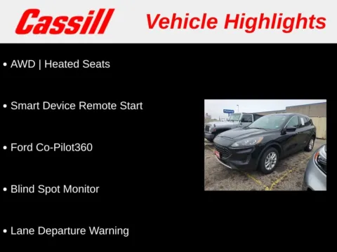 Another view of 2020 Ford Escape SE for sale in Cedar Rapids, IA at Cassill Motors